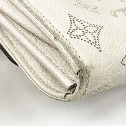 Louis Vuitton Mahina Portefeuille Iris Long Wallet M60177 White