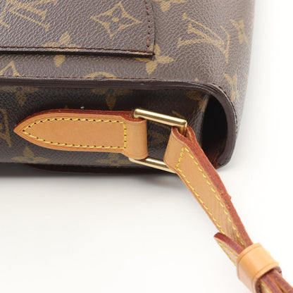 Louis Vuitton Saint-Cloud Gm Monogram Shoulder Bag Coated Canvas Leather
