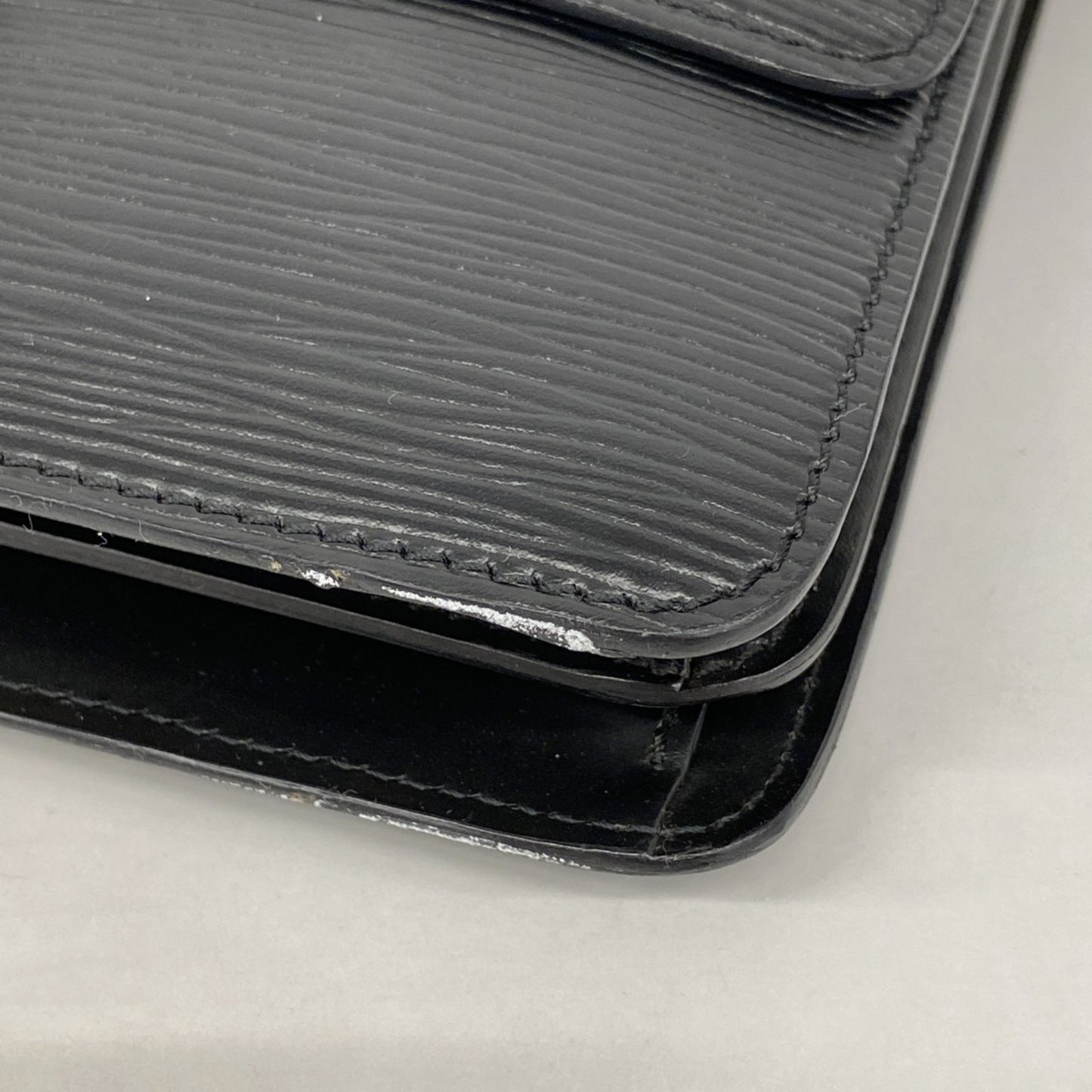 Louis Vuitton Epi Free Run Shoulder Bag M52415 Blue Noir