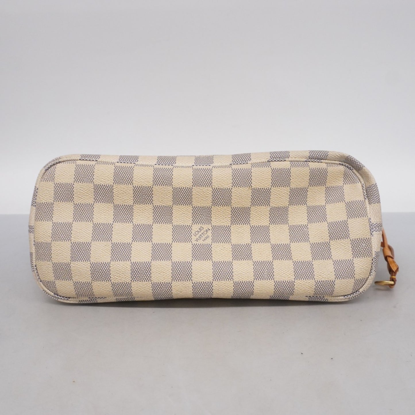 Louis Vuitton Damier Azur Neverfull Pm Tote Bag N51110 White
