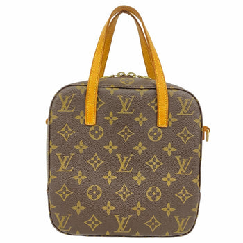 Louis Vuitton Monogram Spontini Handbag M47500 Brown