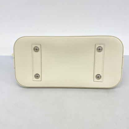 Louis Vuitton Epi Alma Pm Handbag M4030J White Leather