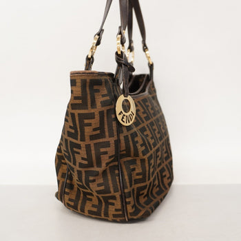 Fendi Zucca Nylon Canvas Tote Bag