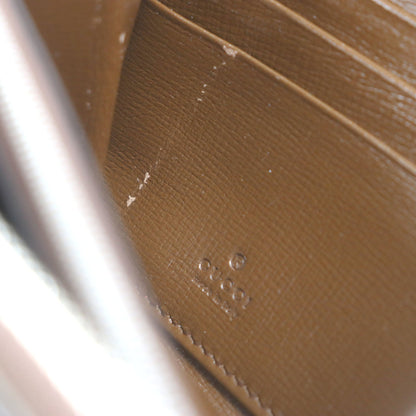 Gucci Balenciaga The Hacker Project Neoclassic Canvas And Leather Gg Print Round Zip Wallet