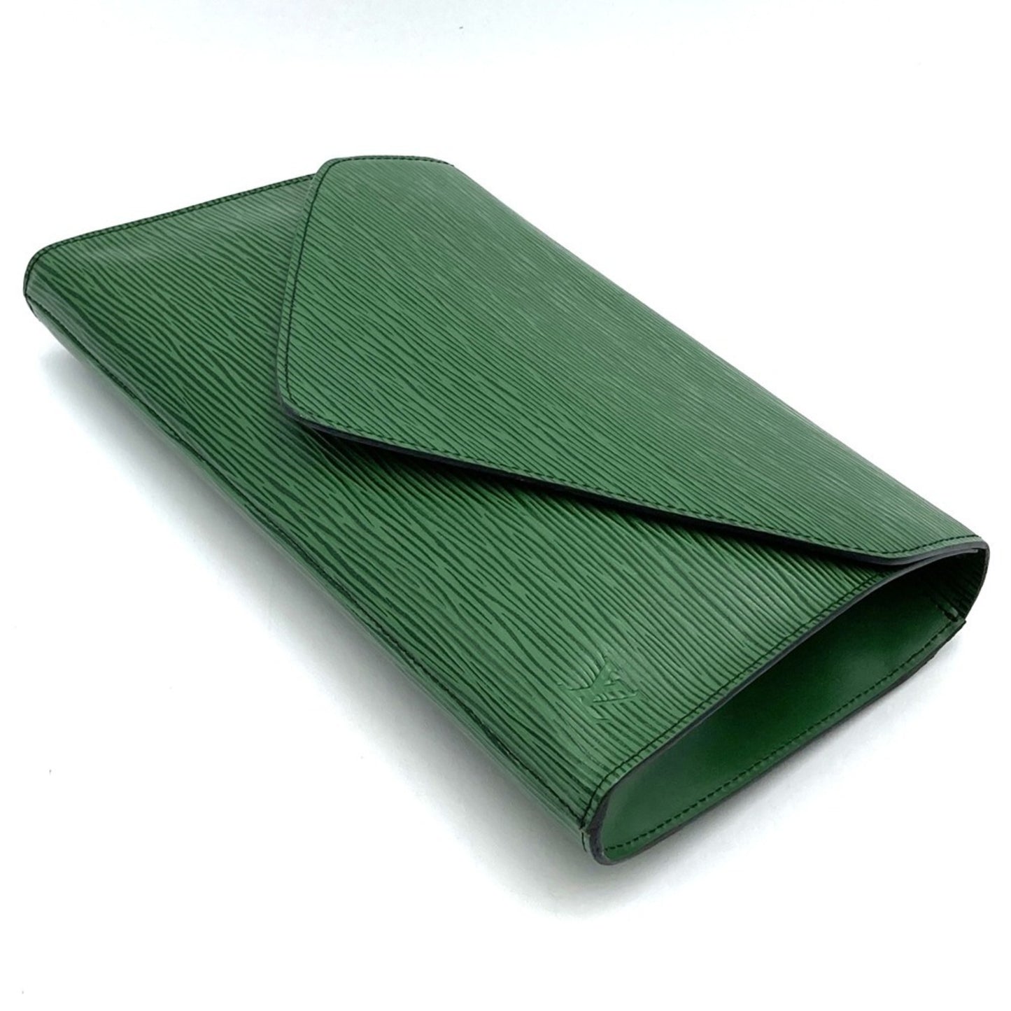 Louis Vuitton Art Deco M52644 Clutch Bag/Second Bag In Green Epi Leather
