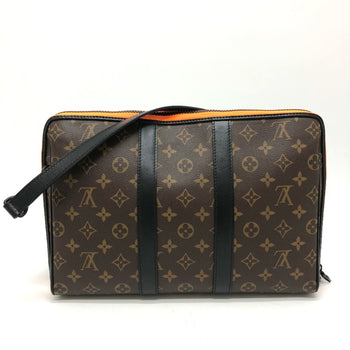 Louis Vuitton M80130 Monogram Lv Friends Keepall Pouch Bag Shoulder Handbag Canvas
