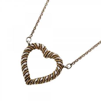 Tiffany Twisted Heart Necklace In 18K Yellow Gold
