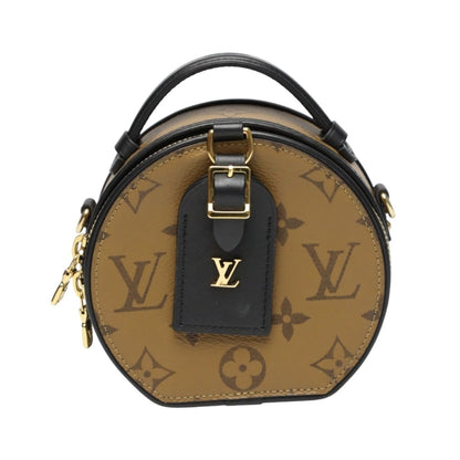 Louis Vuitton Monogram Reverse Mini Boite Chapeau Shoulder Bag M68276 Brown