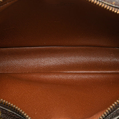 Louis Vuitton Monogram Pochette Marly Bandouliere Crossbody Shoulder Bag M51828 Brown Leather