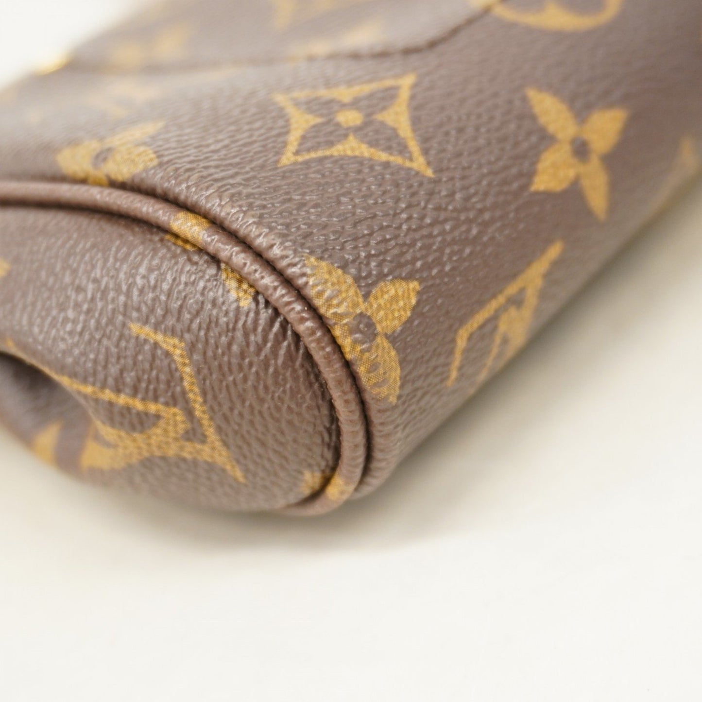 Louis Vuitton Monogram Favorite Pm Handbag M40717 Brown 2-Way Bag