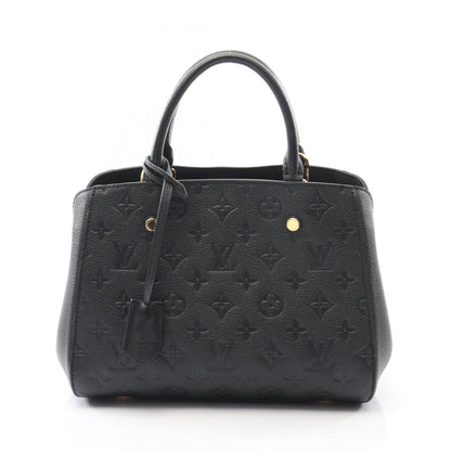 Louis Vuitton Montaigne Bb Handbag In Monogram Empreinte Leather