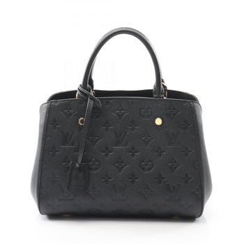 Louis Vuitton Montaigne Bb Handbag In Monogram Empreinte Leather