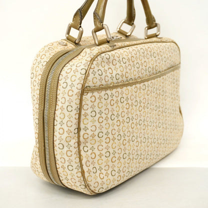 Celine Handbag C Macadam Canvas Beige