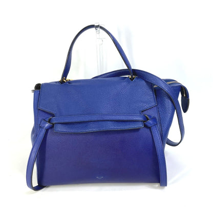 Celine Hand Bag Bag 2Way Bag Shoulder Bag Shoulder Bag Blue