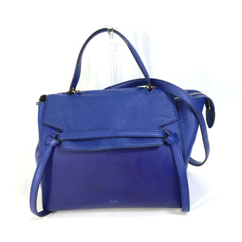 Celine Hand Bag Bag 2Way Bag Shoulder Bag Shoulder Bag Blue