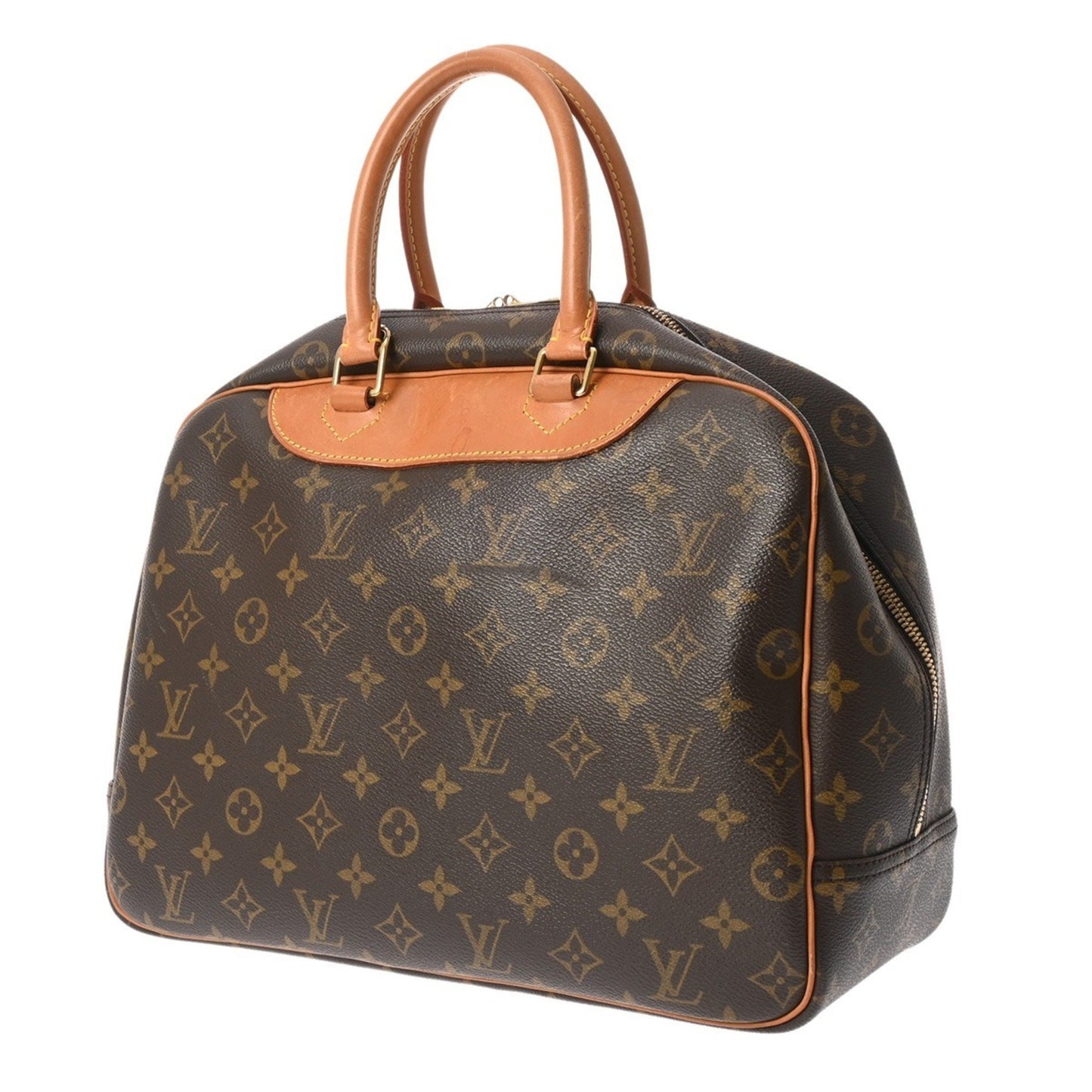 Louis Vuitton Monogram Deauville Brown M47270 Women'S Canvas Handbag