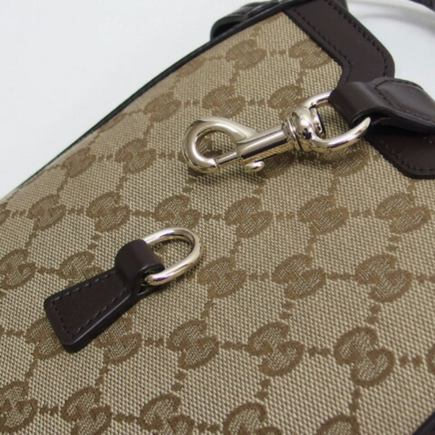 Gucci Gg Shadow Sherry Line Mini Bucket Bag Shoulder Unused