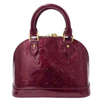 Louis Vuitton Women'S Monogram Vernis Alma Bb Rouge Fauvist Bag M91676