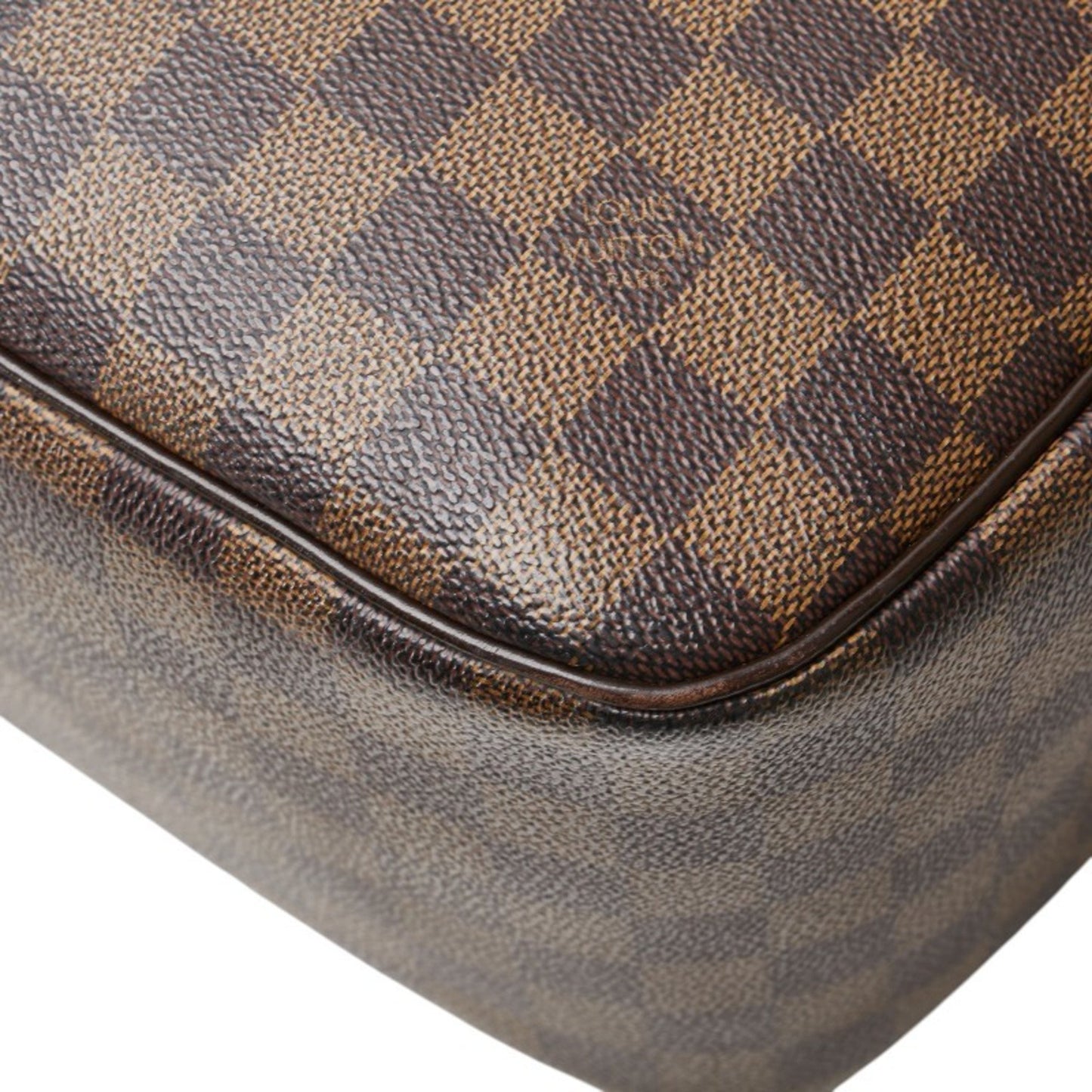 Louis Vuitton Damier Parioli Gm Tote Bag N51124 Ebene Brown Leather