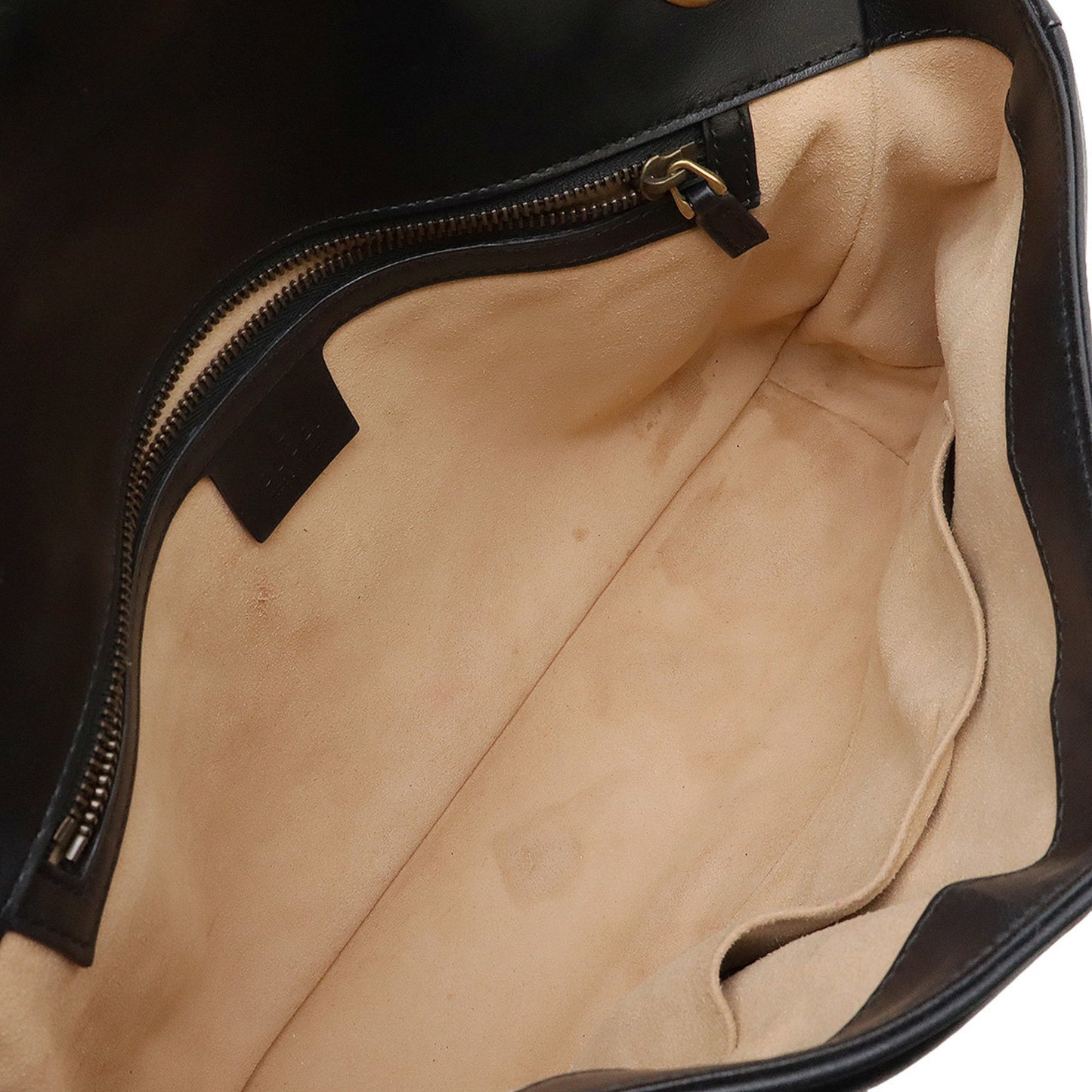 Gucci Gg Marmont Chain Shoulder Bag Pochette In Quilted Leather