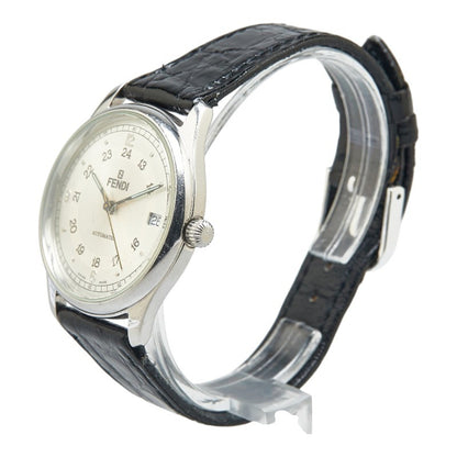 Fendi Horology Strap (Non-Original) 200G Automatic Watch With Silver Dial