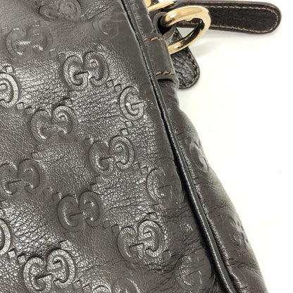 Gucci 201480 Sima Line Bag Business Bag Briefcase Brown