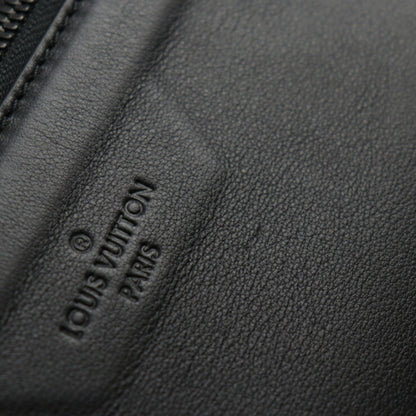 Louis Vuitton Louis Vuitton Pochette Cosmos Dark Infinity Second Bag M63268 Leather Black Clutch