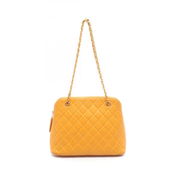 Chanel Matelasse Shoulder Bag In Calfskin Leather