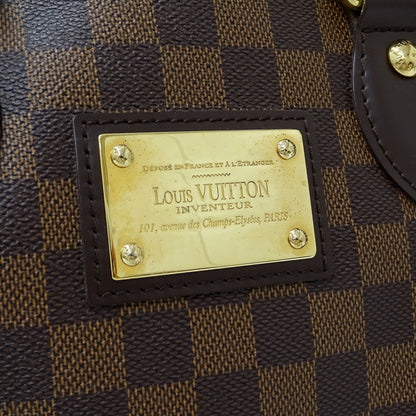 Louis Vuitton Damier Hampstead Pm Tote Bag N51205 Brown