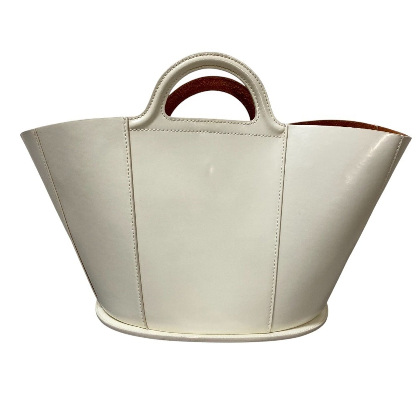 Marni Tropicalia Bucket Leather Tote Bag With Pouch