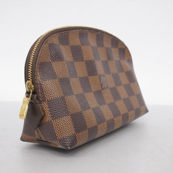 Louis Vuitton Damier Pochette Tick Pm Pouch N47516 Ebene