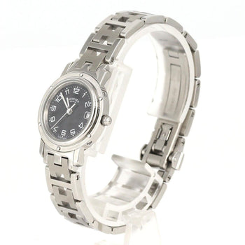 Herms Clipper Cl4.210 Stainless Steel Quartz Watch