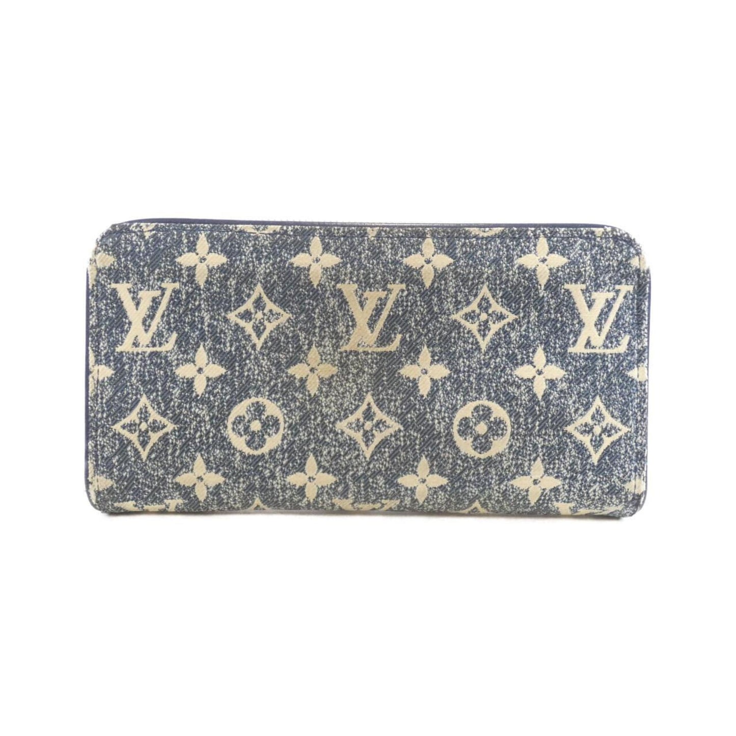 Louis Vuitton Monogram Jacquard Denim Zippy Wallet M81226