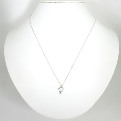Tiffany 925 Loving Heart Pendant Necklace