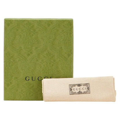 Gucci Gg Canvas Bifold Wallet 346056 Beige Brown Leather