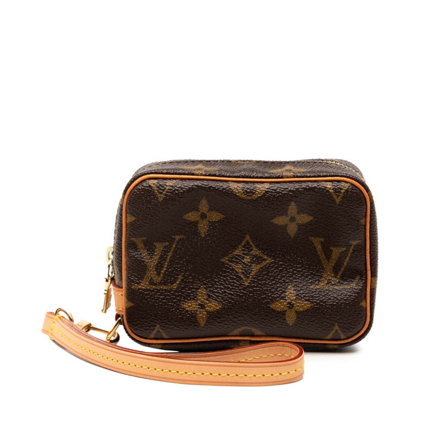 Louis Vuitton Monogram Truth Wapiti Pouch Camera Case M58030 Brown Leather