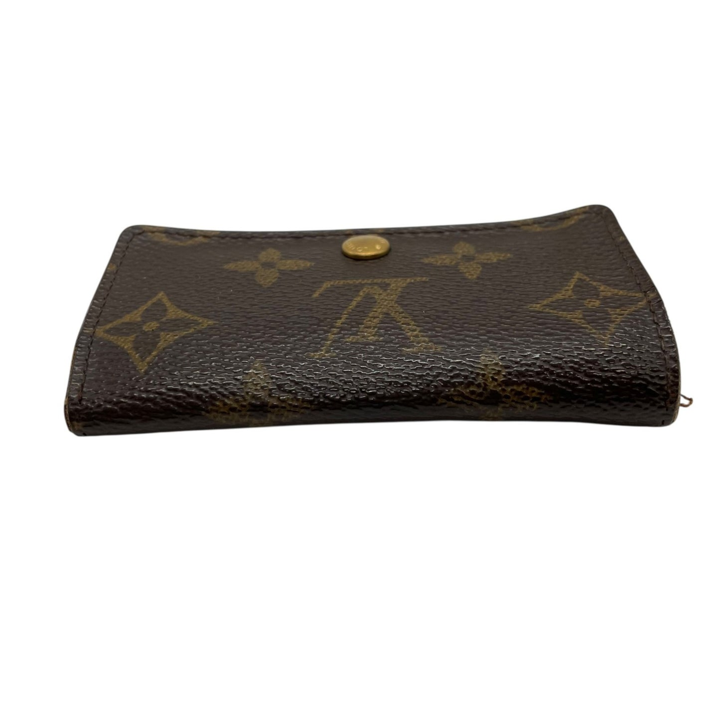 Louis Vuitton 6 Key Holder M62630 Monogram Brown Leather With Gold Hardware