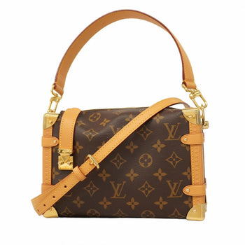 Louis Vuitton Monogram Side Trunk Mm M46358 Brown 2-Way Bag