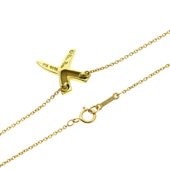 Tiffany & Co. Kisses Necklace In 18K Yellow Gold