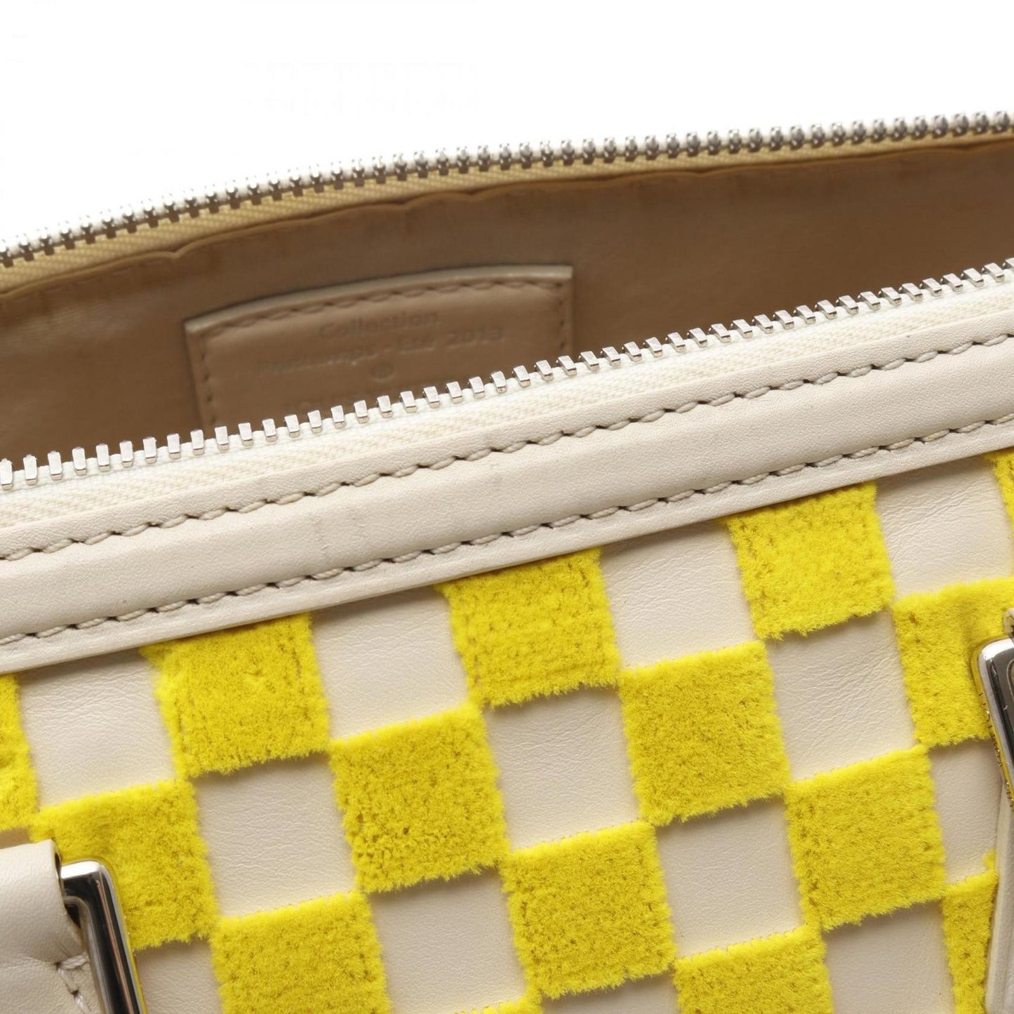 Louis Vuitton Speedy Ew Damier Cubic Jaune Handbag