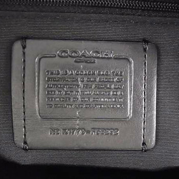 Coach Signature City Zip Top Tote Bag F58292 In Black