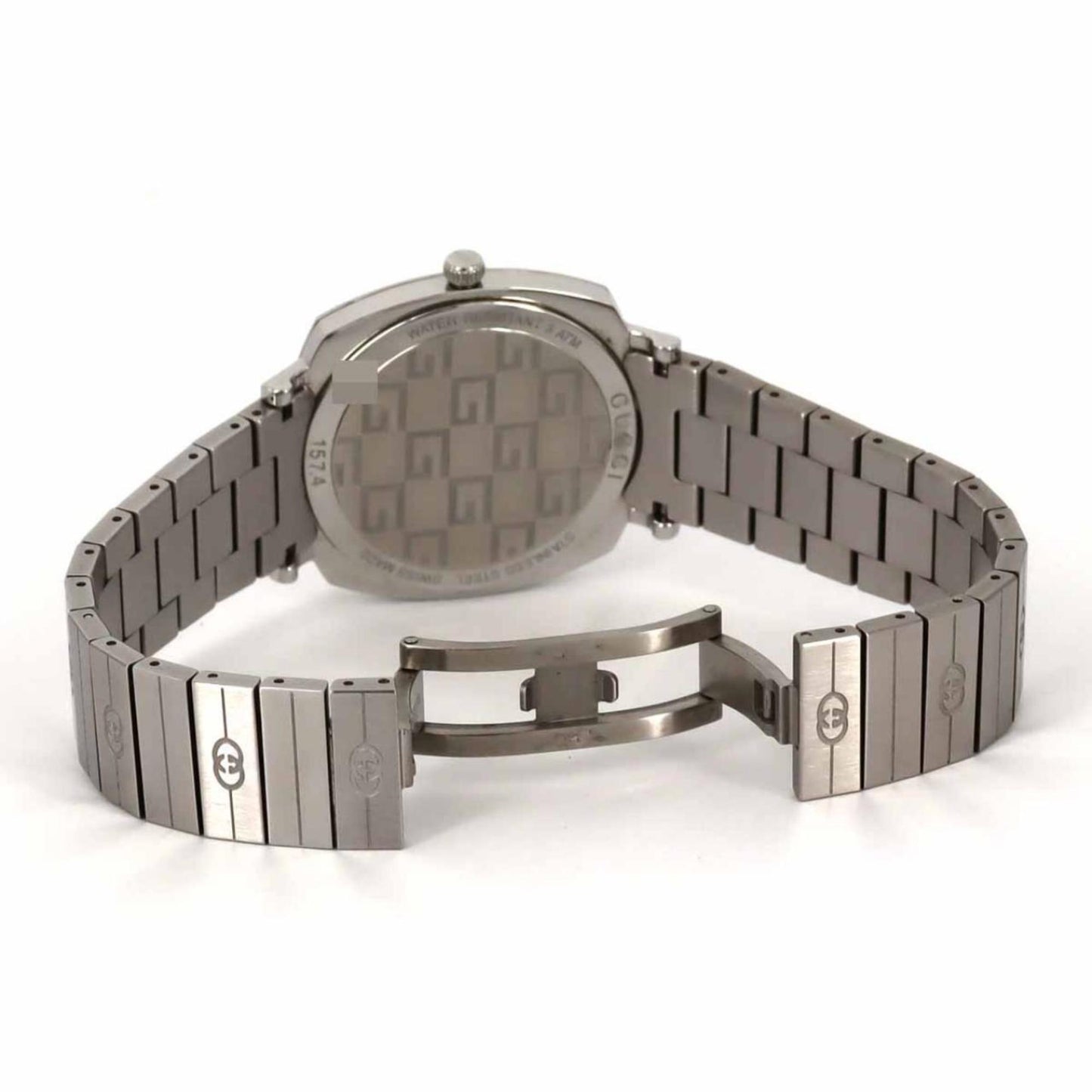 Gucci Grip 157.4 Ya157401 Stainless Steel Quartz Watch