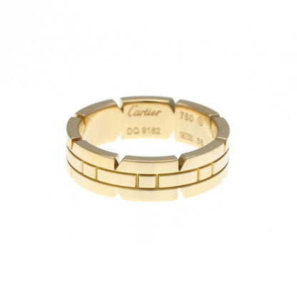 Cartier Tank Franaise Ring Pink Gold (18K) Fashion No Stone Band Ring Pink Gold