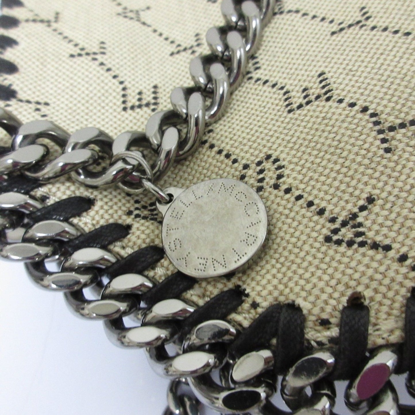 Stella Mccartney Falabella Eco Canvas Mini Tote Bag/Shoulder Bag