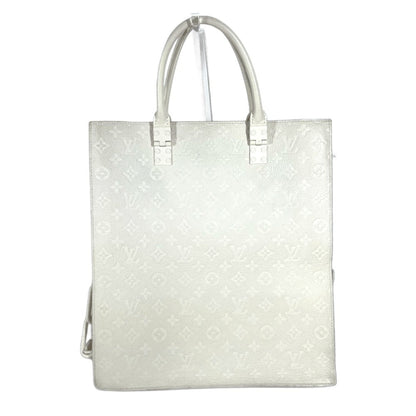 Louis Vuitton M53265 Monogram Taurillon Sac Plat Handbag Tote Bag 2Way Shoulder Leather