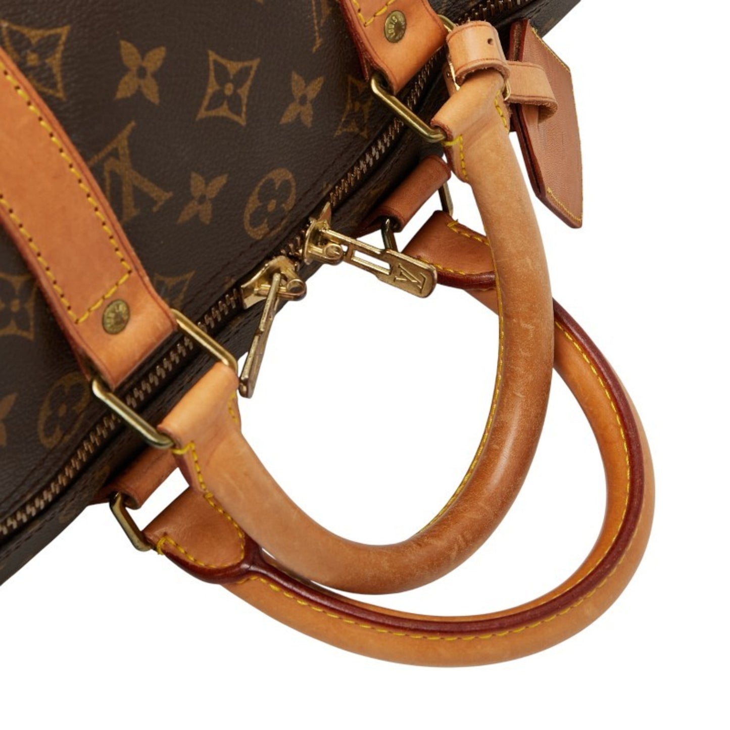 Louis Vuitton Monogram Keepall Bandouliere 45 Boston Bag