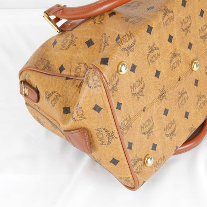 Leather Mcm Handbag