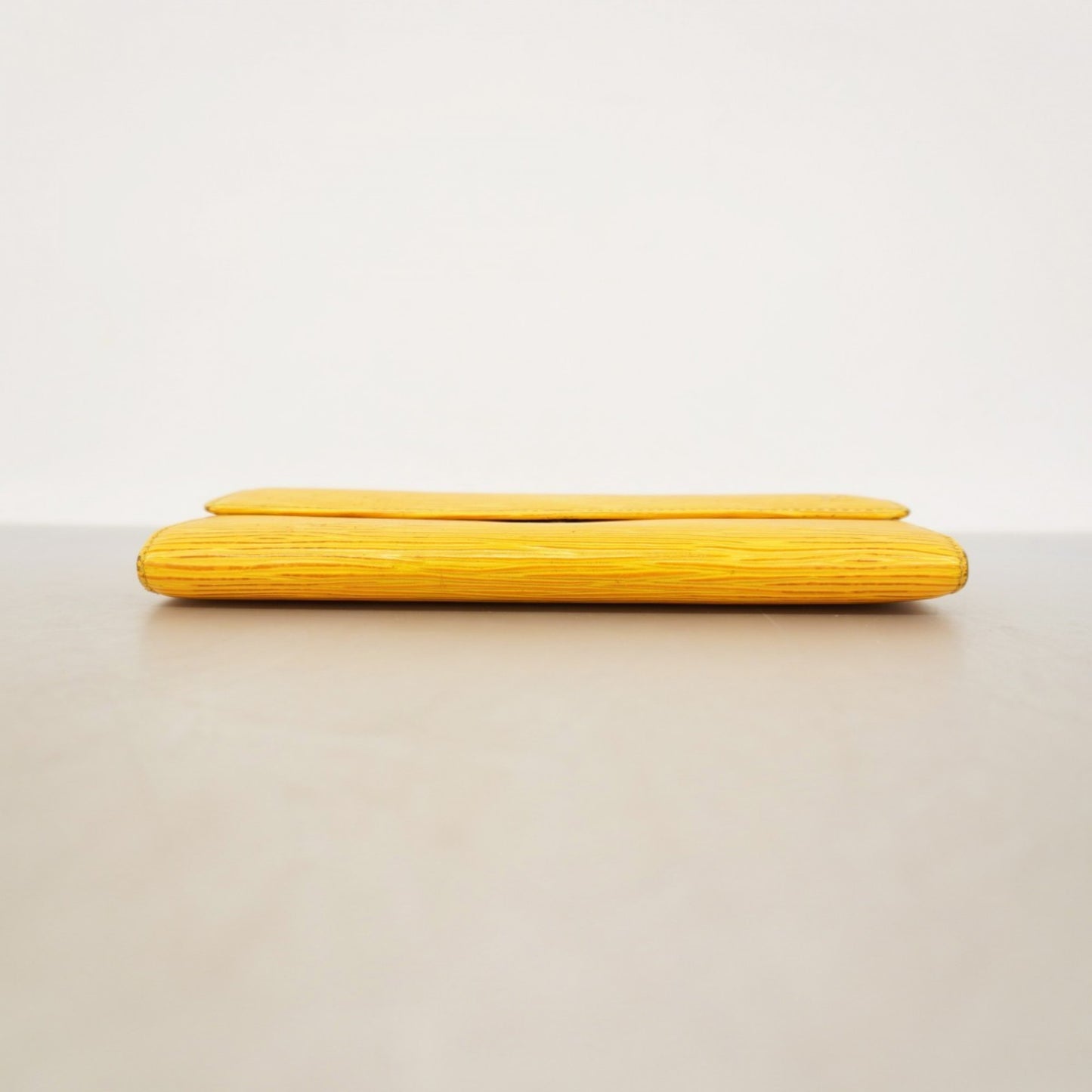 Louis Vuitton Epi Leather Long Wallet Porte Monnaie Credit M63579