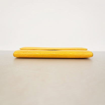 Louis Vuitton Epi Leather Long Wallet Porte Monnaie Credit M63579