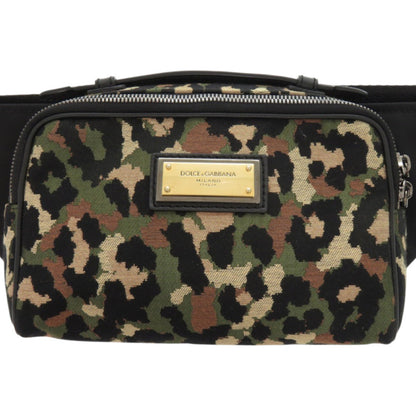 Dolce & Gabbana Camouflage Jacquard Canvas
